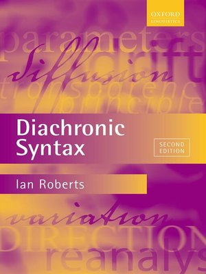 cover image of Diachronic Syntax